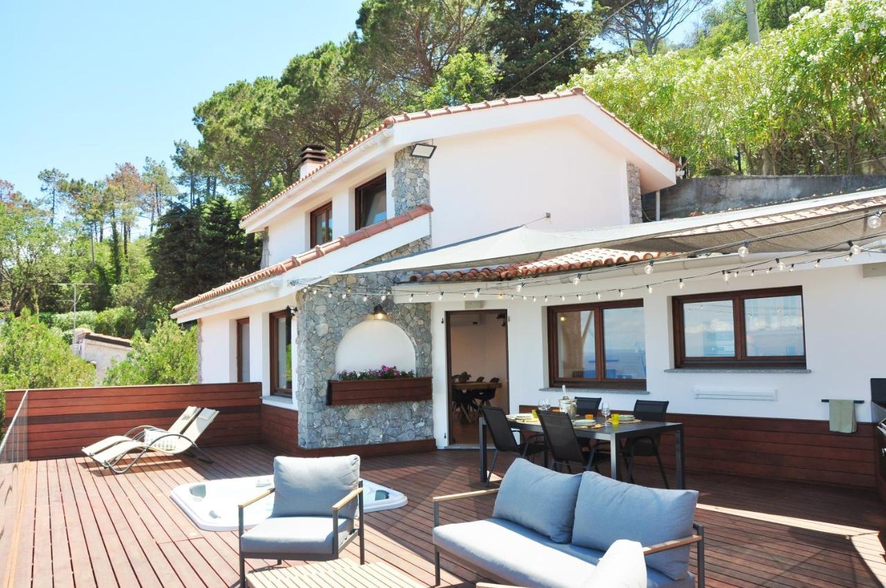 Spettacolare Vista Isola Terrazza E Idromassaggio Villa Noli Kültér fotó